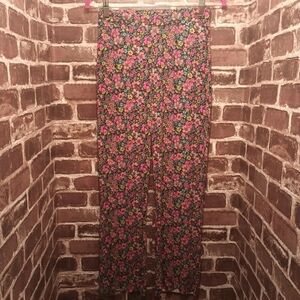 Asos Design Kick Flare Floral Pants